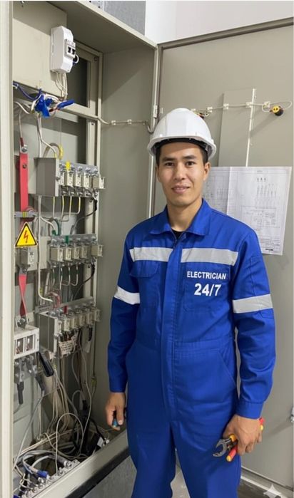 Электрик недорого круглосуточно 24/7! Аварийный выезд