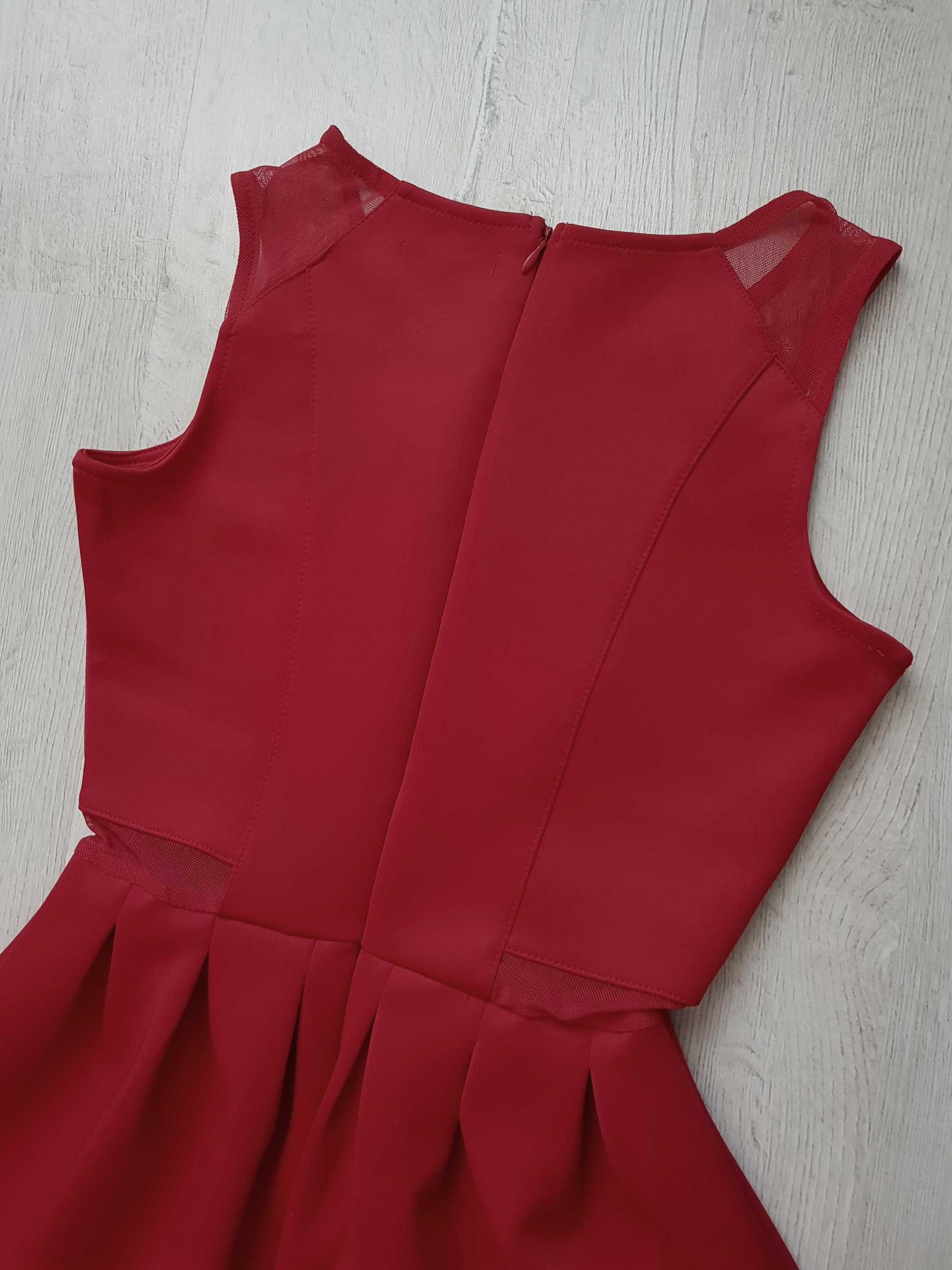 Rochie midi rosie