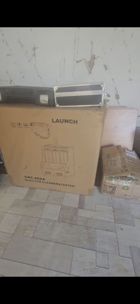 Стэнд для чистки форсунок Launch cnc602a