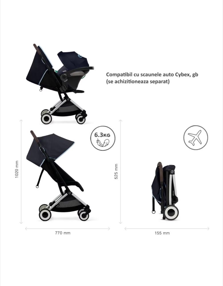 Детска количка Cybex Orfeo