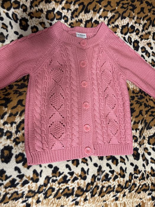 Теплая кофточка для девлчки