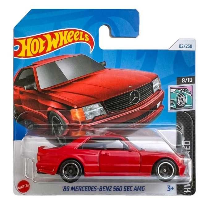 Hot Wheels 2024 ‘89 Mercedes AMG 560 SEC Rosu, mai multe bucati