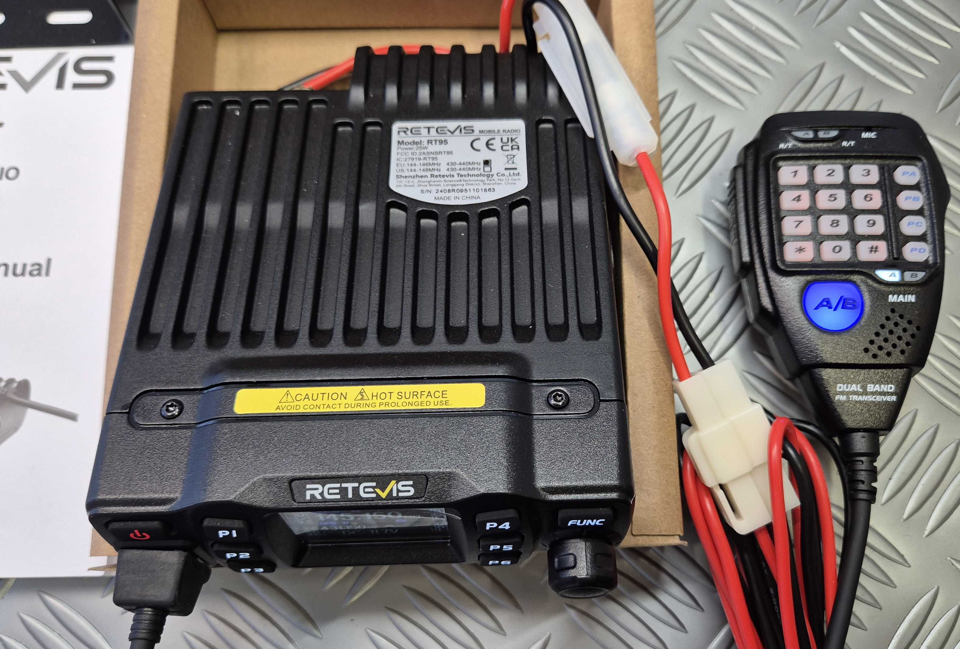 Retevis RT95 25W радиостанция
