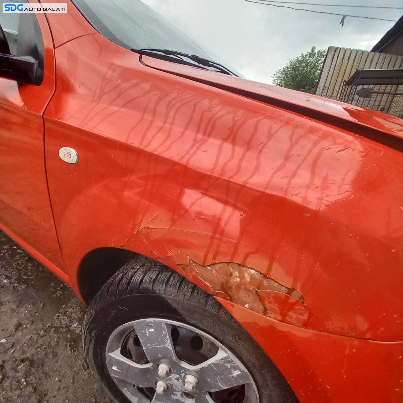 Aripa Dreapta Fata cu Defect Chevrolet Aveo Sedan 2003 - 2011 [C1137]