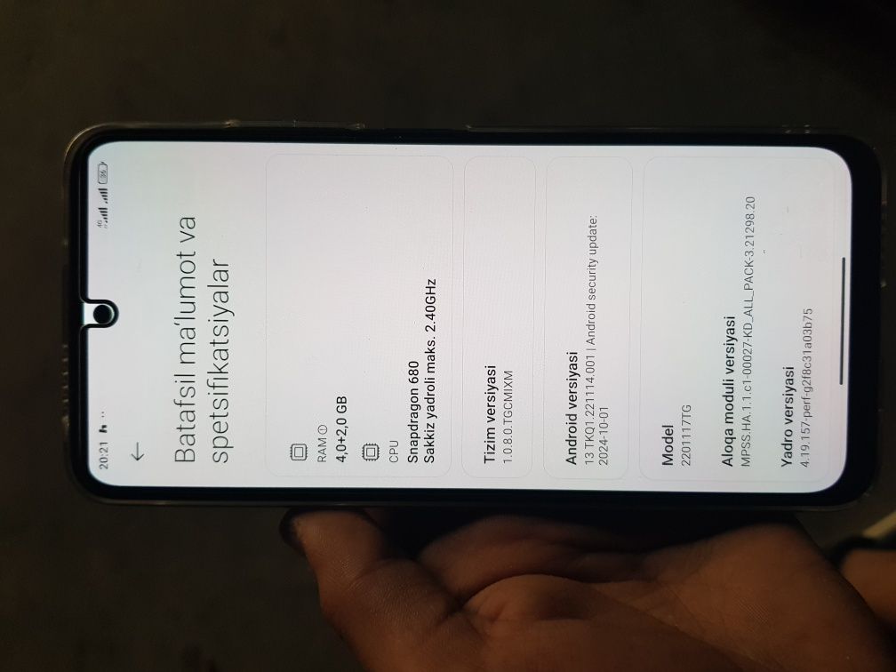 Note 11 ideal holati radnoy hammajoyi