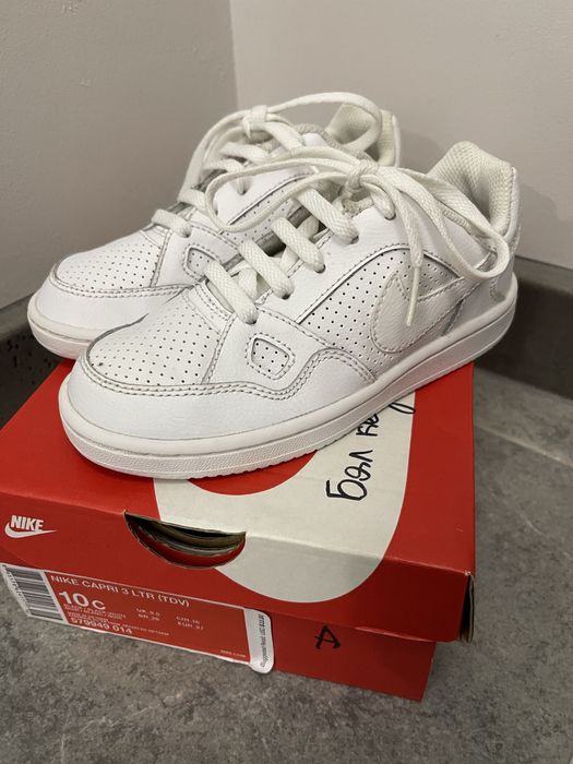 Детски кецове бели Nike