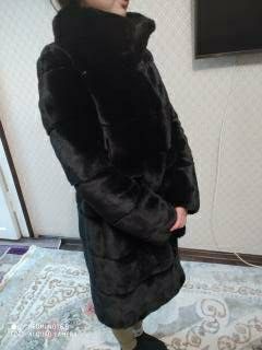 Продам ЭКО шубу, пол норку, блестит