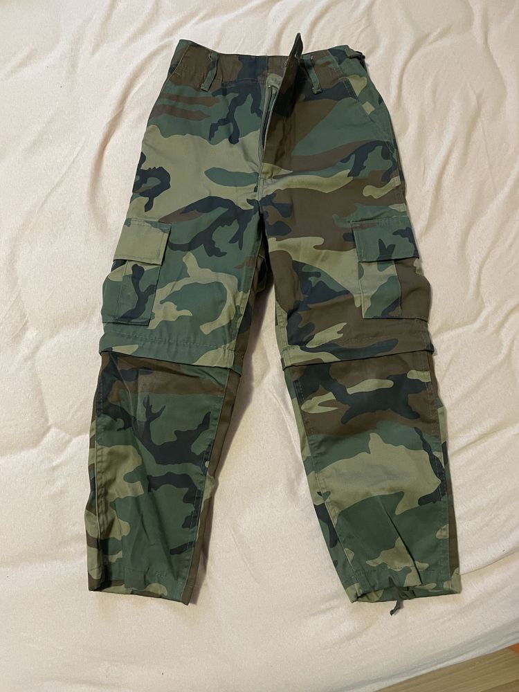 Pantaloni army camuflaj copii