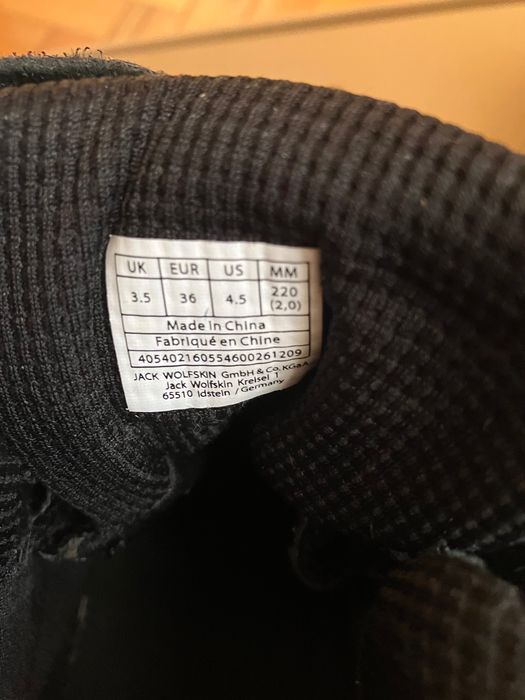 Ботуши Jack Wolfskin, 36 номер