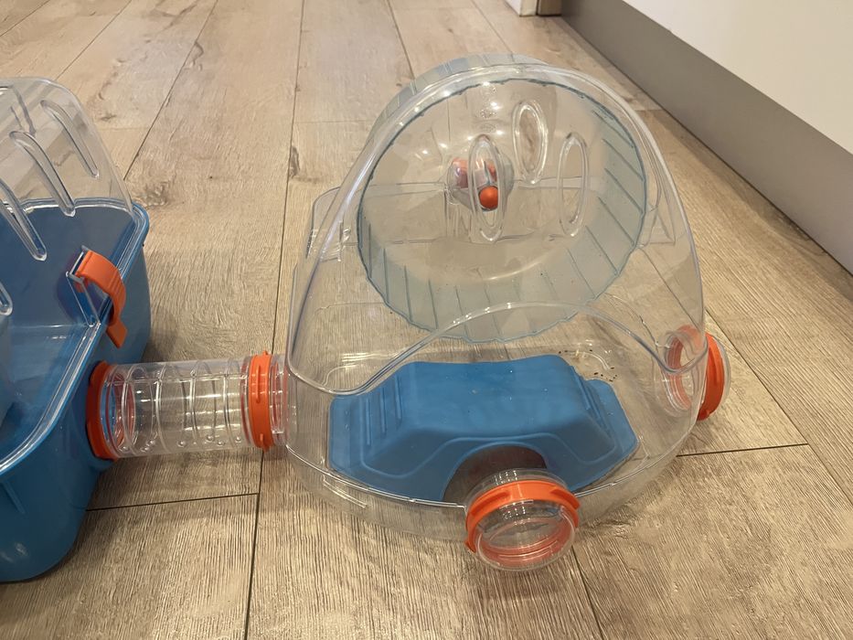 Cusca/casuta cu accesorii hamster