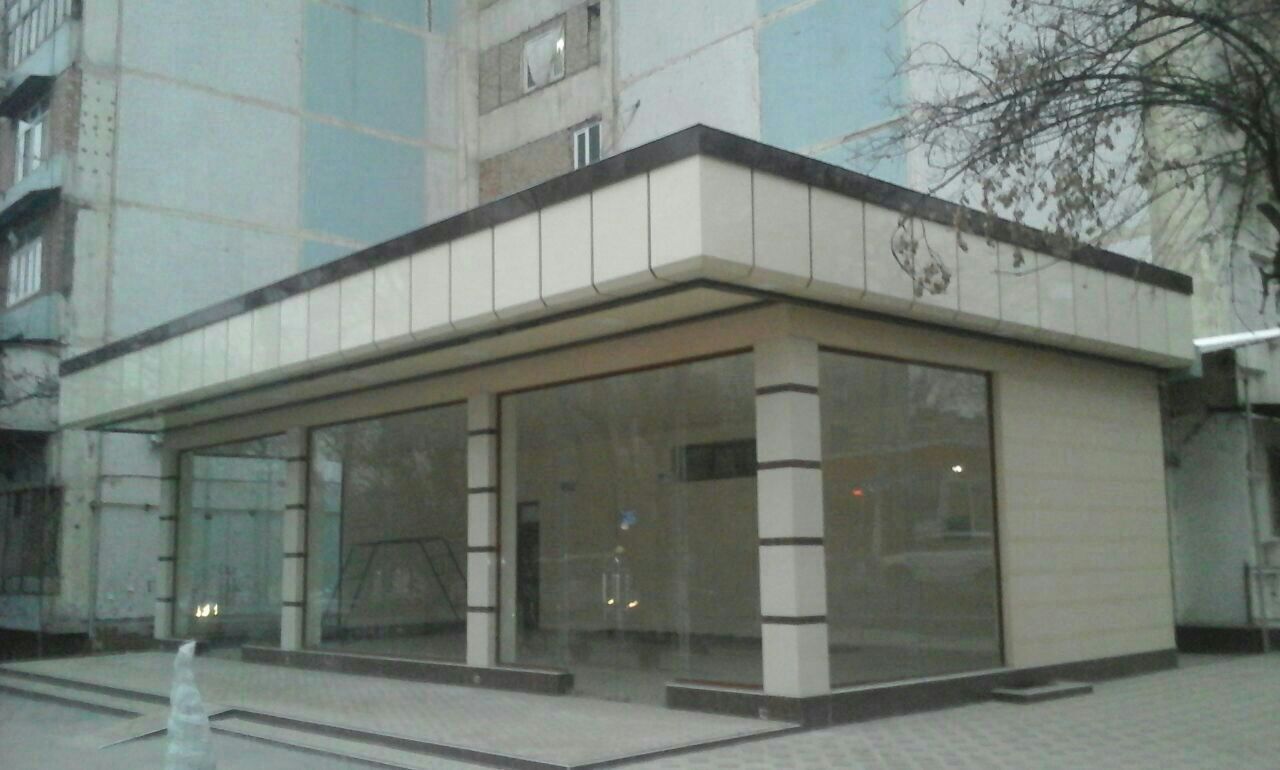 травертин усталари алкафон алюкобонд в Ташкент здание алюкабонд устала