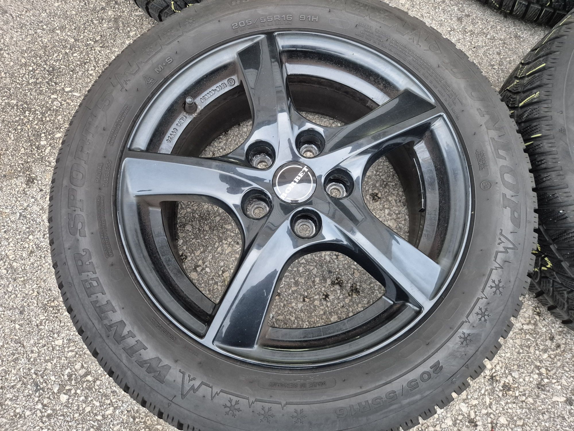 5х112/16 с гуми VW Audi Skoda Seat 5x112/16 Ауди Фолксваген Шкода Сеат