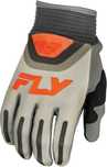 ТОП ЦЕНА Мотокрос ръкавици FLY RACING F-16-GRAY/ORANG E,протектори