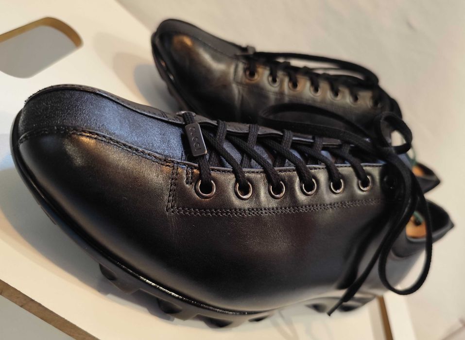 Pantofi sport casual 43 43.5 de lux GUCCI piele naturala moale