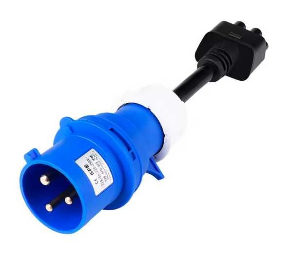 Кабел за AC зареждане на електромобил type 2 22KW 7 метра 210