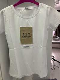 Tricou Burberry damă alb