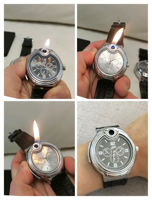 Ceas brichetă multifuncțional, design elegant, perfect pentru cadou