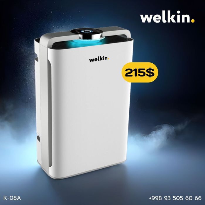 Очиститель и увлажнитель воздуха 2в1 Welkin K-08 Wifi