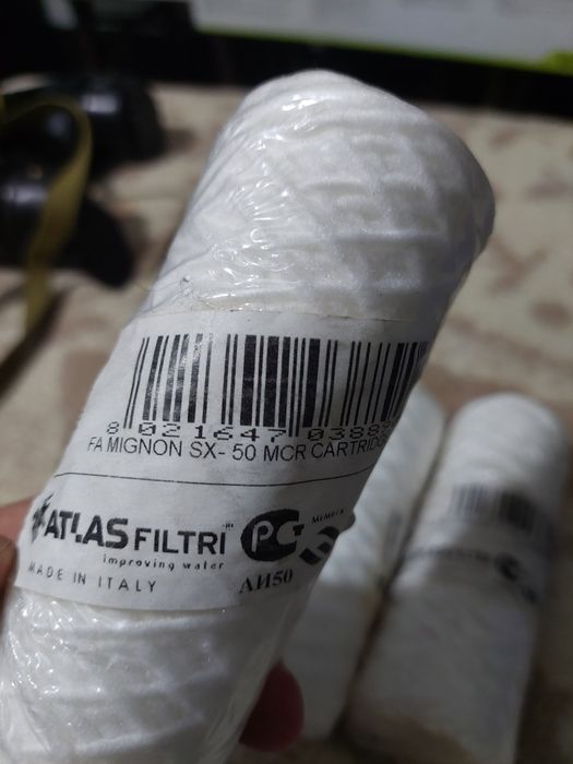 Filtre apă din panza