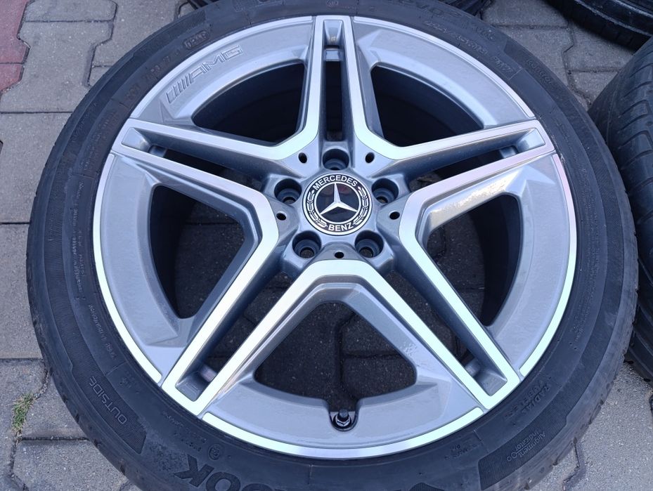 Jante originale Mercedes AMG A class W 177 18'' cu anvelope de iarnă