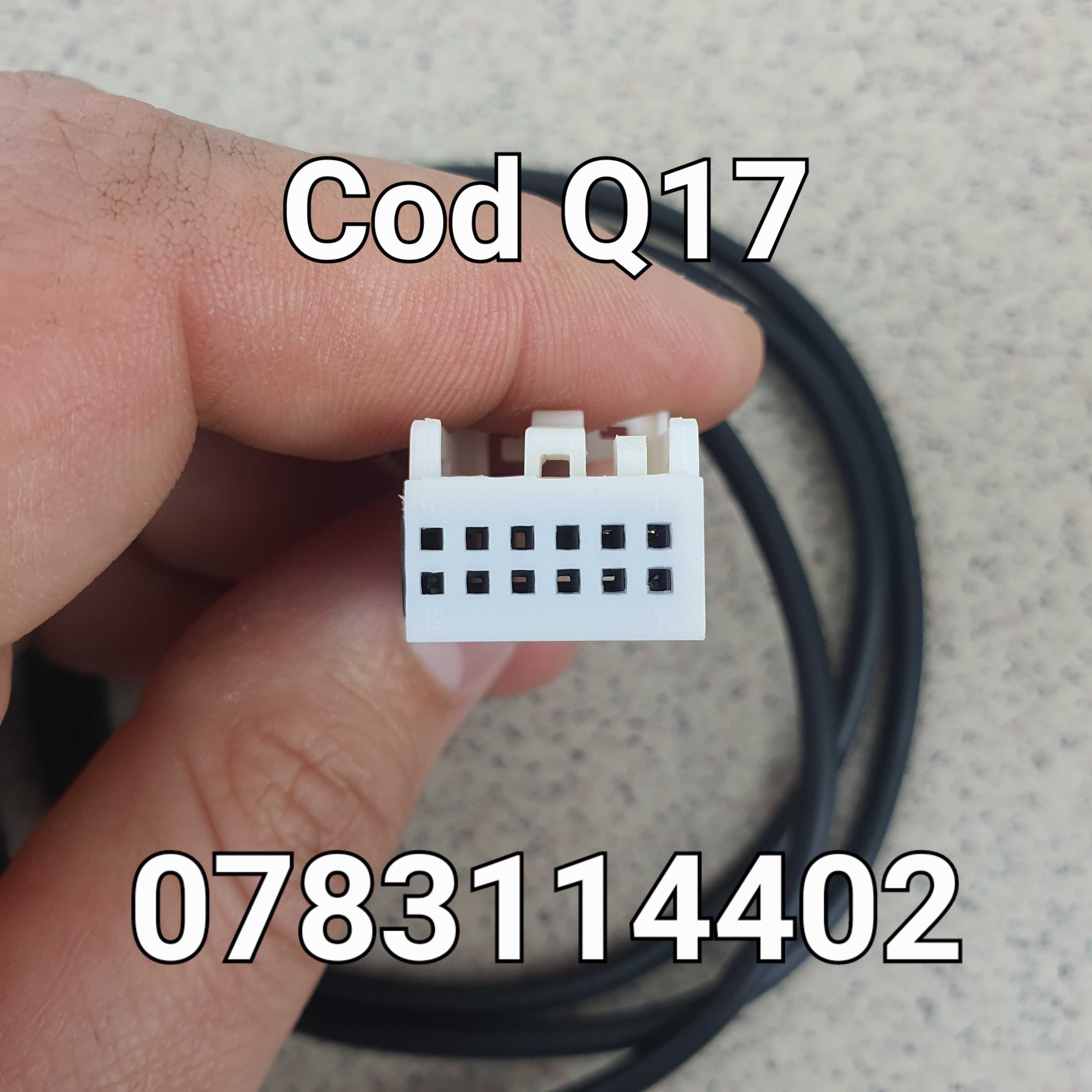 Cablu Adaptor AUX-In Stil Buton-RCD300 RCD510 RNS300 RNS315 RNS510-Q17