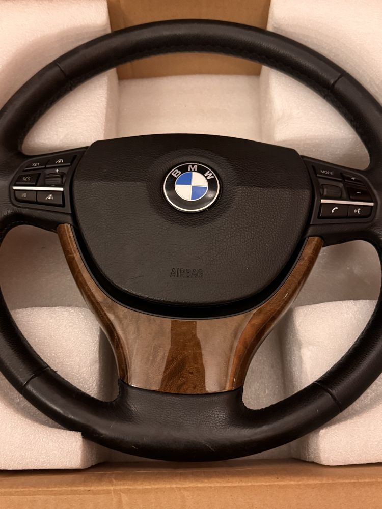 Vand volan bmw seria 7 f01 oem cu airbag insertii mahon
