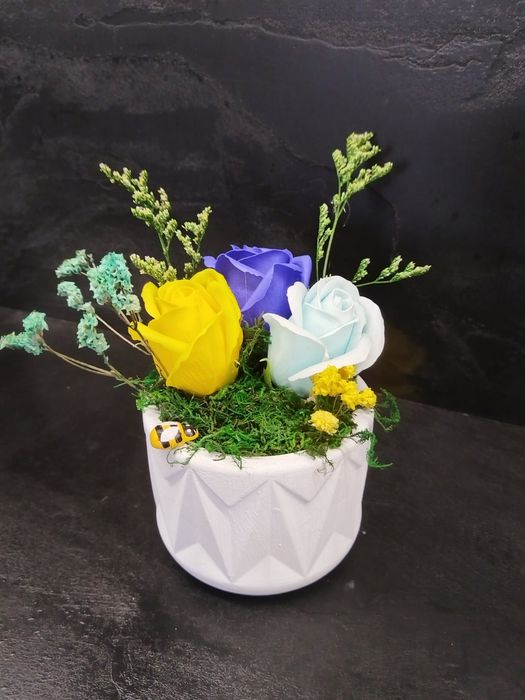 Ръчна изработка от сапунени рози