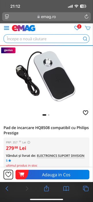 Pad de incarcare Philips