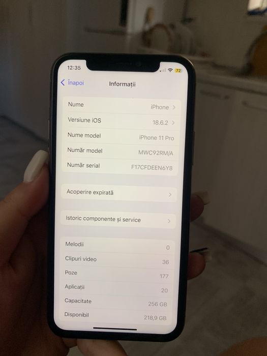 Vand iphone 11 pro gold