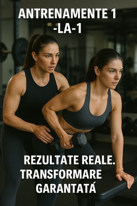Antrenor Personal / Fitness / Planuri alimentare / Slabire & tonifiere