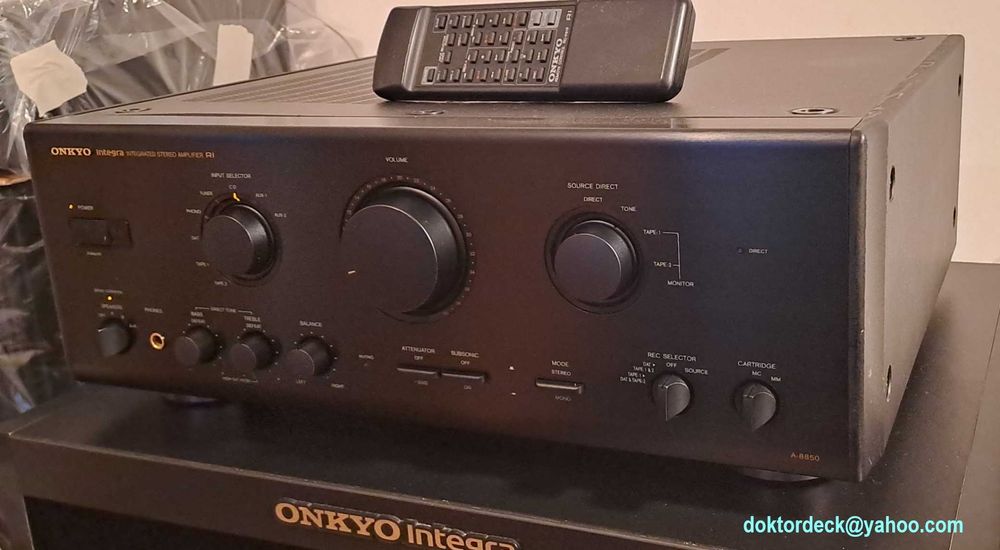 amplificator Onkyo Integra A-8850 cu tel. originala