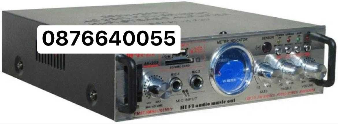 Аудио усилвател + Караоке, модел: Teli AK-905 USB,MP3,SD