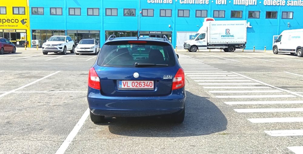 Skoda Fabia An 2010 Motor 1,4 Mpi Benzină Climă Jante Numere Valabile