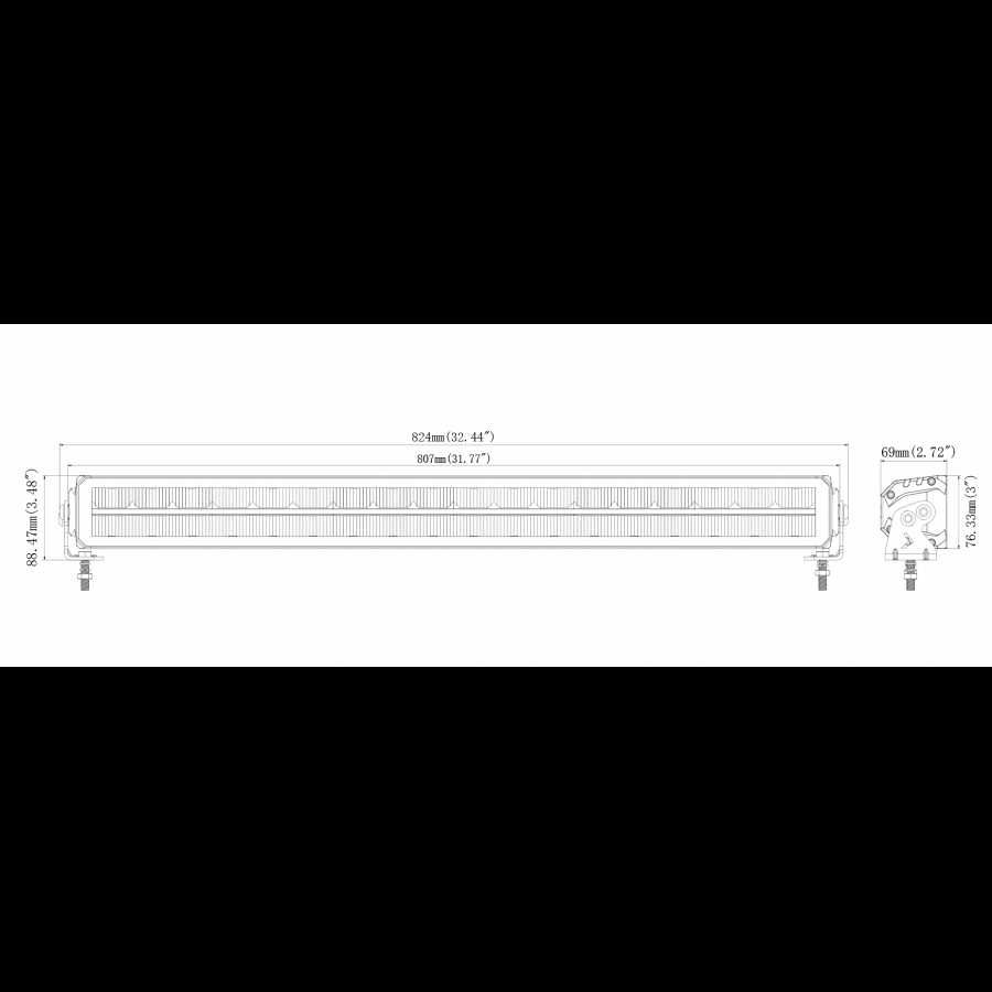 Диоден LED BAR 82,4 см, най-високо качество на изработка !