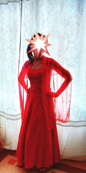 Вечернее платье в пол