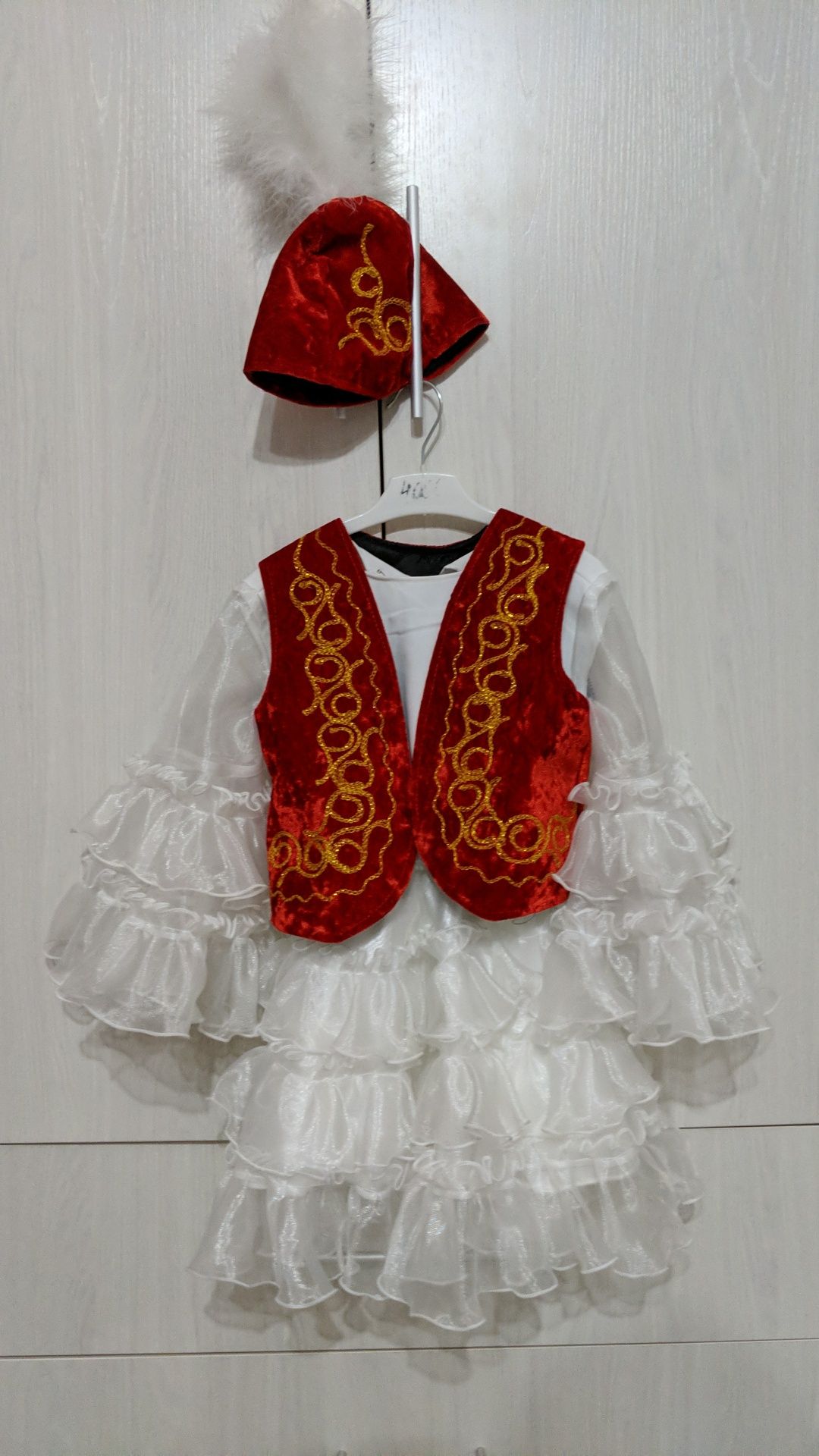 Казахское национальное платье на 4-5 лет. Казакша койлек