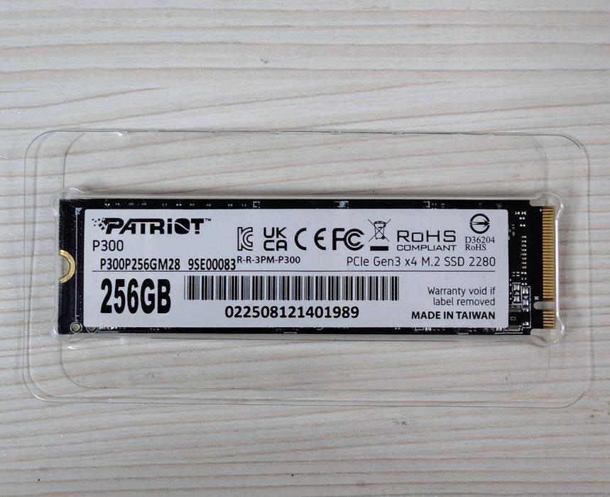 Продам SSD M.2 256GB