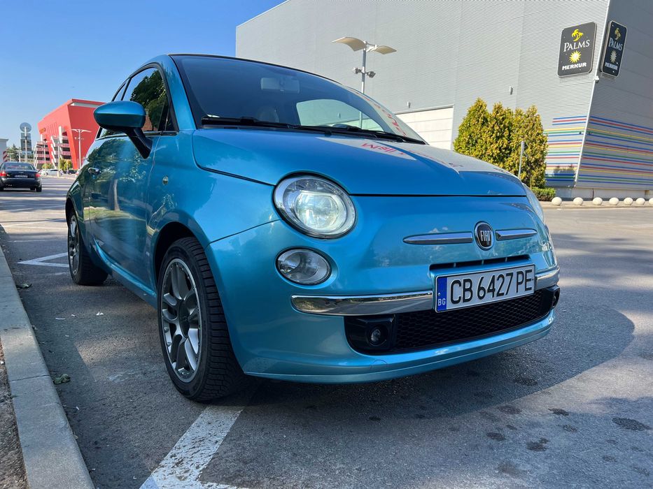 Fiat 500 КАБРИО  1.2 бензин ПЕРФЕКТЕН !!!