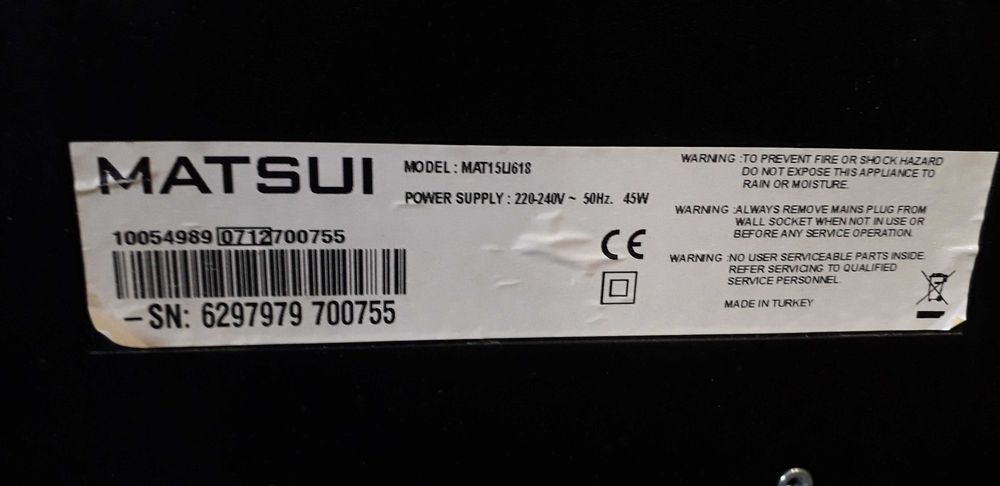 Телевизор за части