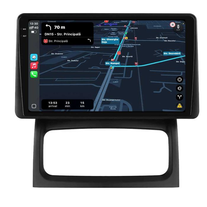 Navigatie Dedicata Renault Clio 2 (1998-2012), 9Inch, WiFi, Carplay