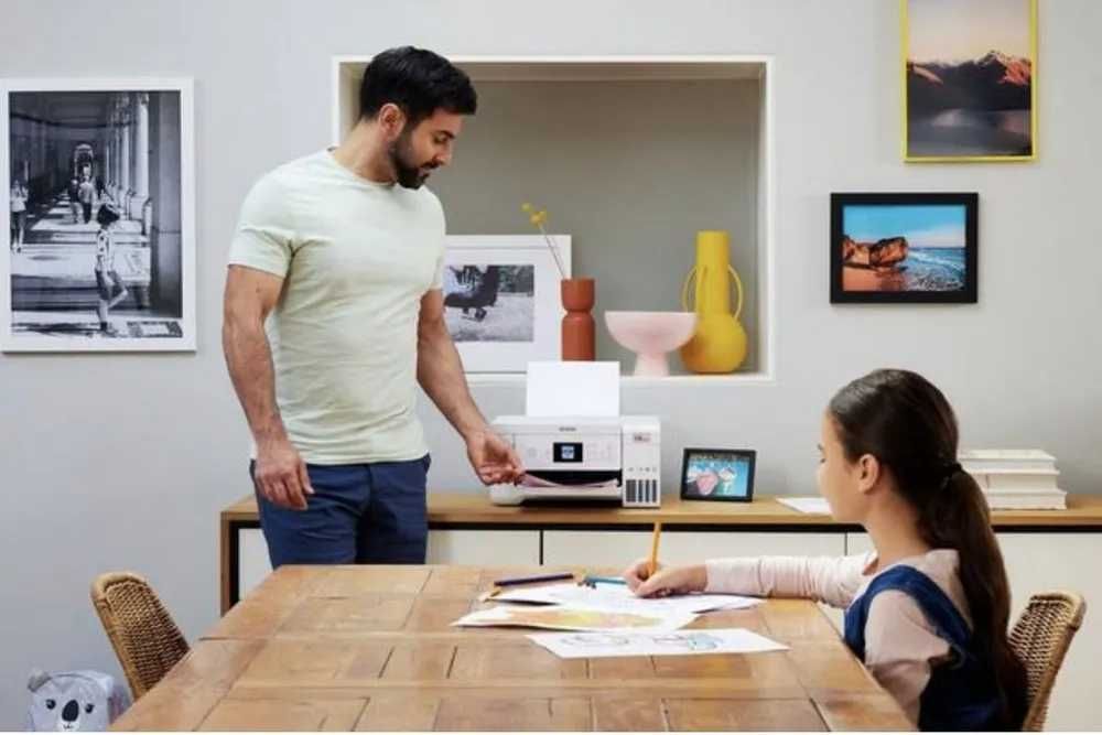 Epson МФУ Струйное L3266 Гарантия 12 месяцев, белый