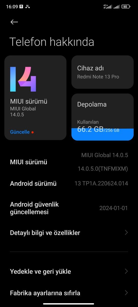 Redmi note 13 pro 8+4 256 gb