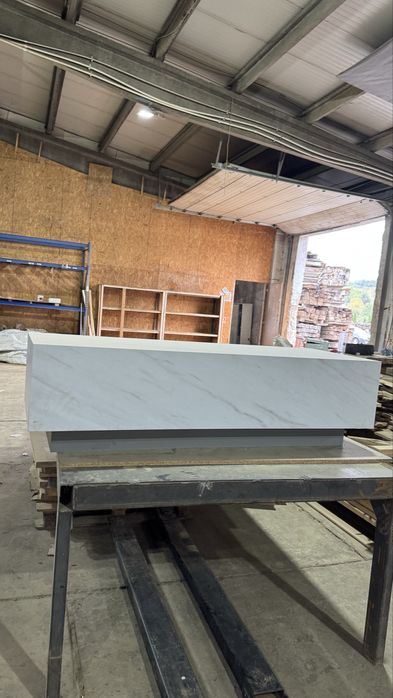 Masuta cafea din pal tip marmura