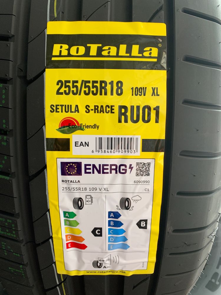 Нови летни гуми ROTALLA SETULA S-RACE RU01 255/55R18 109V XL НОВ DOT