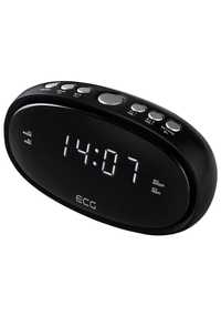 Радио ECG RB 010 Black, Цифров часовник/аларма, Черен - Код G5464