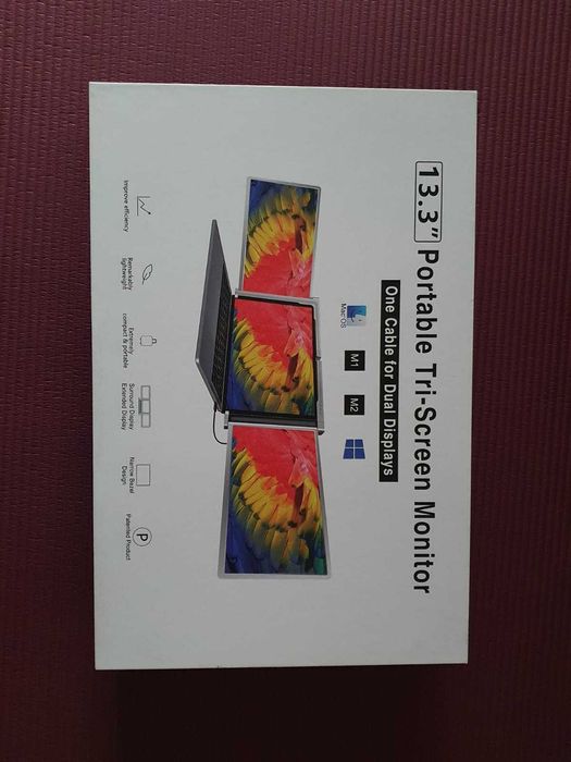 Monitor Extensibil si Portabil pentru laptop