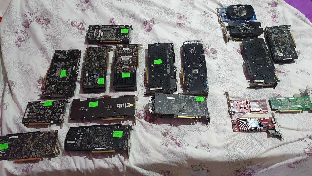 Lot Diverse Componente PC/ Placi Video,Rami,Harduri,Placi de baza, etc