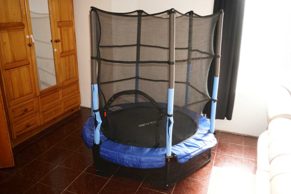 Детски Батут Byox Височина 160см/Диаметър 140см/Товароносимост 50кг/