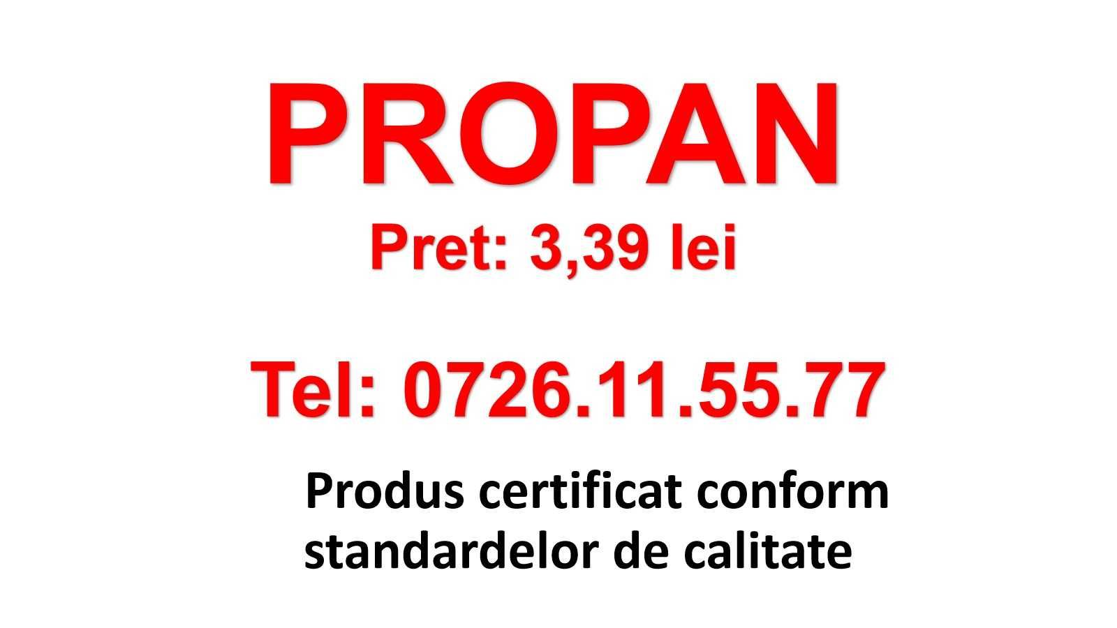 Propan alimentare