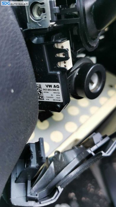 Banda Spira Spirala Panglica cu Comenzi Volan si Padele Seat Alhambra 2010 - 2015 Cod 5K0953569C 5K0.953.569.C [G0002] [KEY 465]